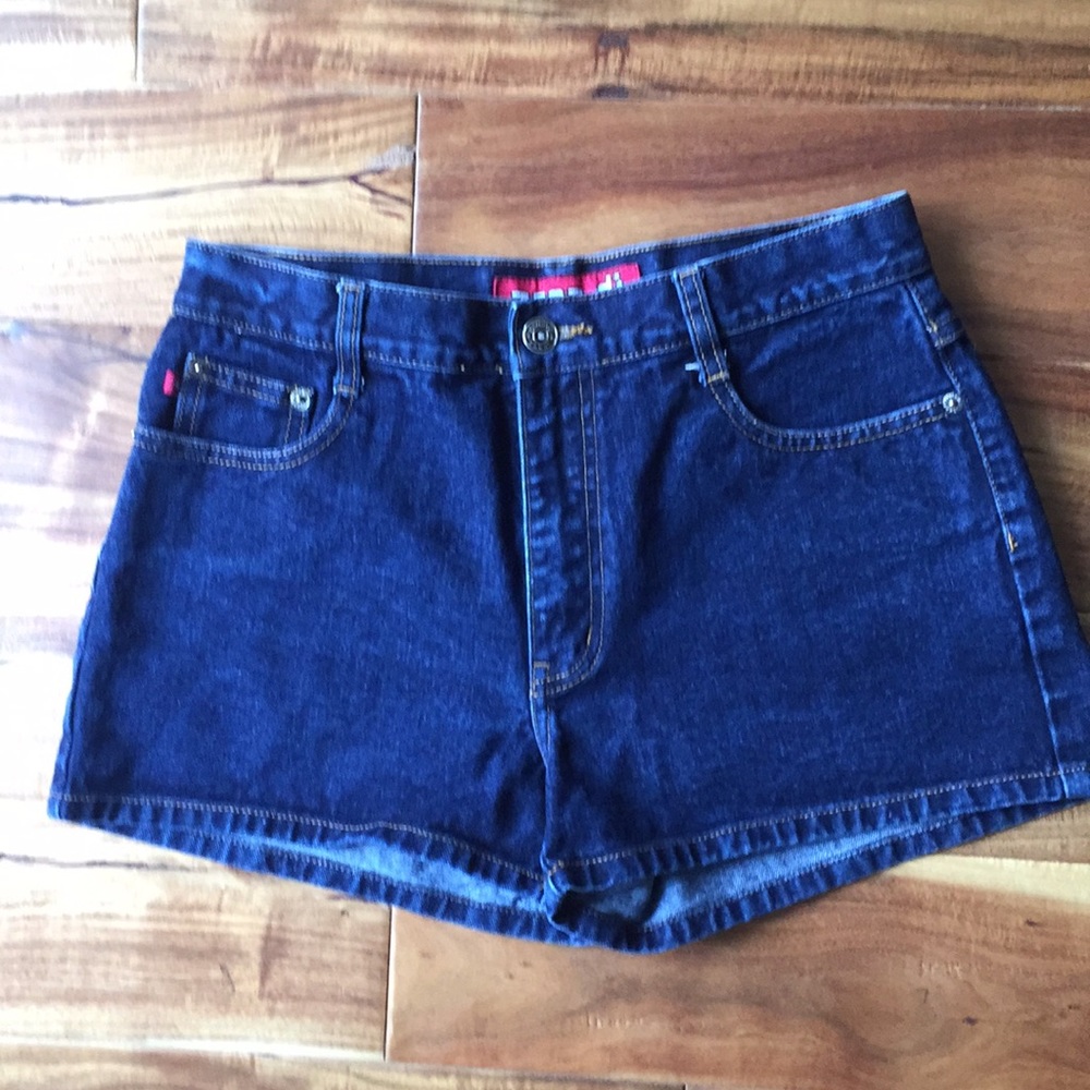 Zana Di dark blue denim shorts size 5. Like New!